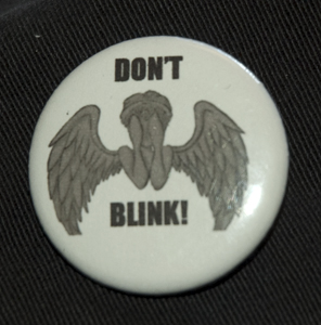 buy cheap pin button time lord gallifrey doctor who don't blink weeping angel