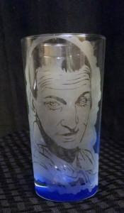 buy cheap one of a kind Gallifrey doctor who etched glass 9th doctor chris christopher eccleston