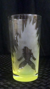 goku dbz etched glass