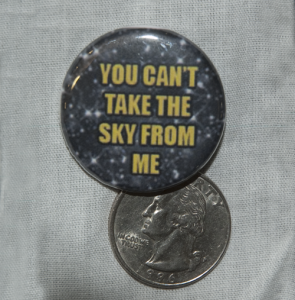 buy cheap pin button firefly joss wheden can't take sky from me