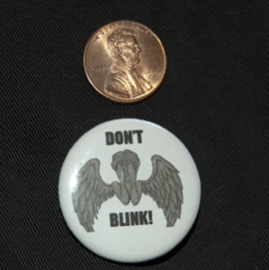 buy cheap pin button time lord gallifrey doctor who don't blink weeping angel